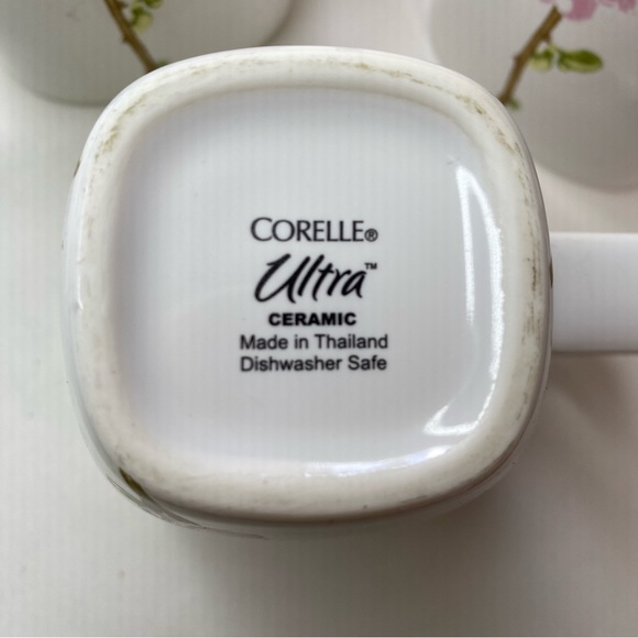 Corelle Cherry Blossom Ultra Ceramic mugs - Picture 3 of 4
